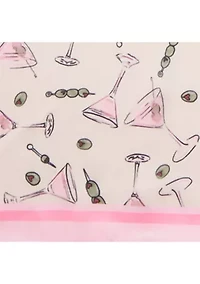 Olive You More Satin Square Scarf