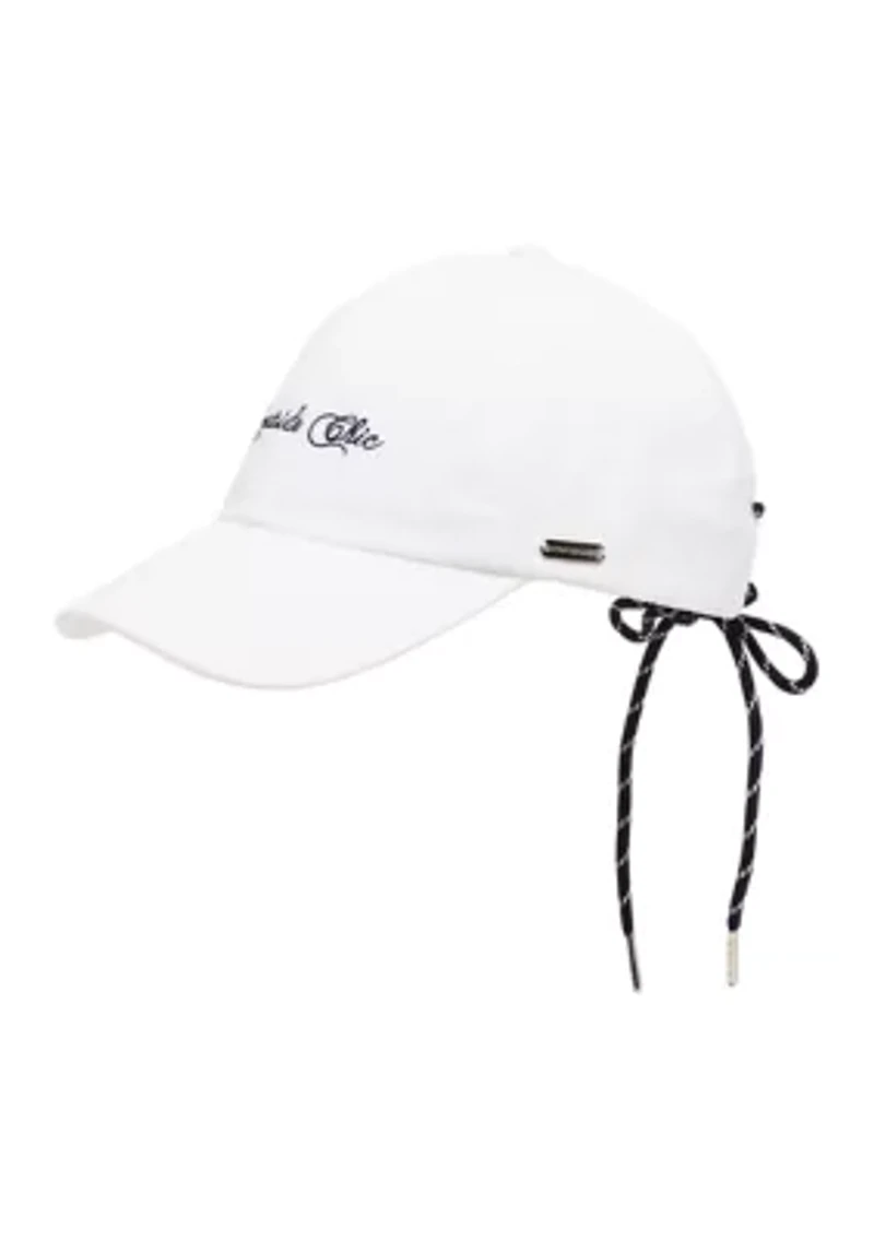 Take Me Out Bow Baseball Cap