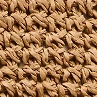 Floral Embroidered Straw Hat