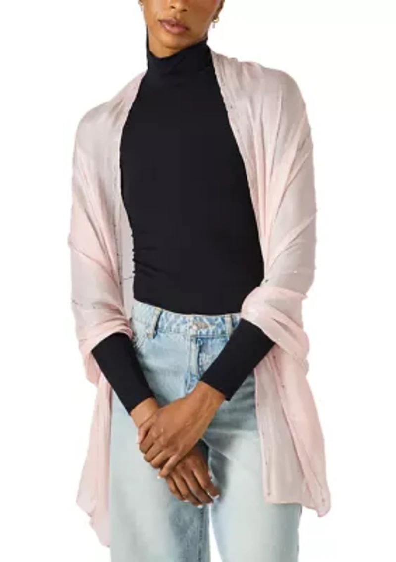 Embellished Oblong Scarf
