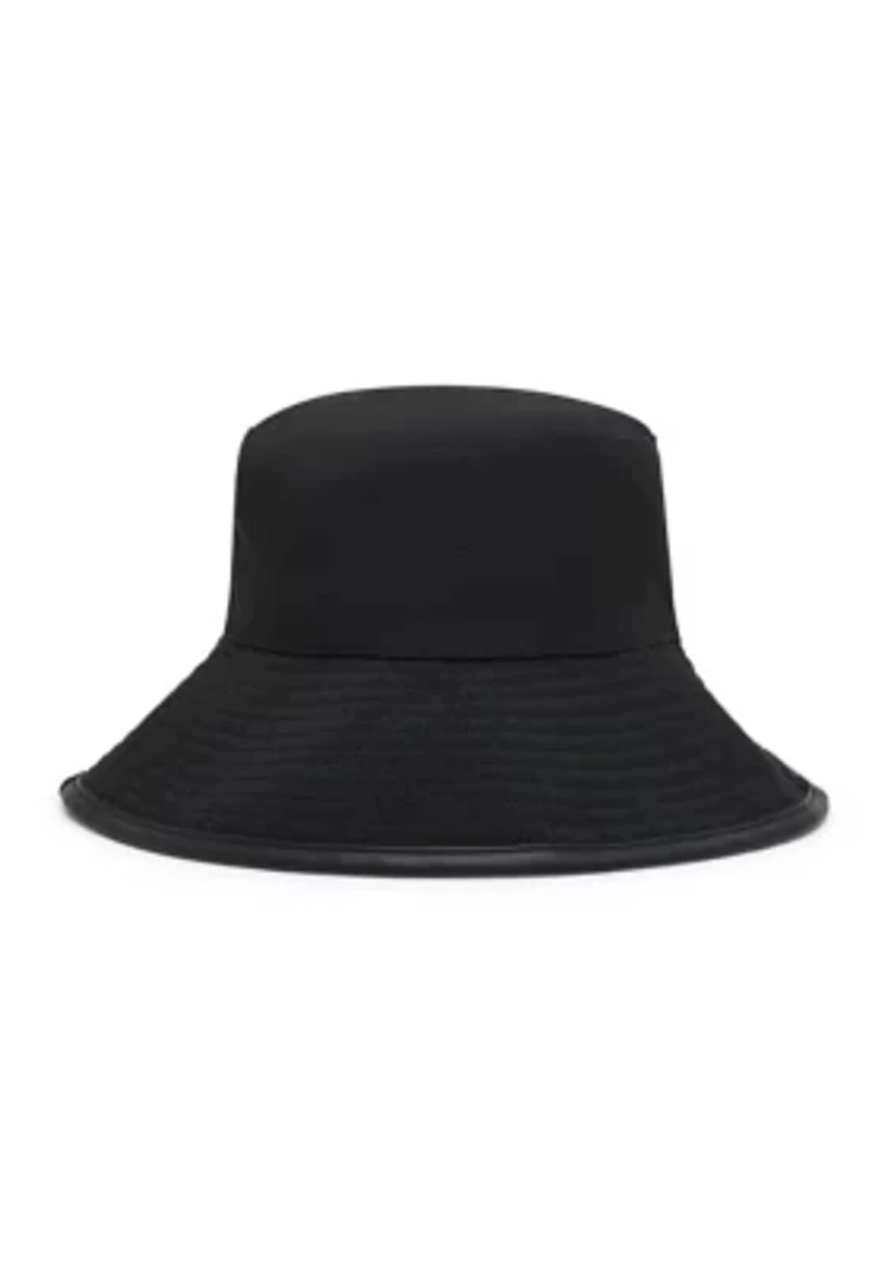 Laura Animal Printed Canvas Bucket Hat
