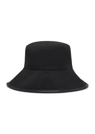 Laura Animal Printed Canvas Bucket Hat