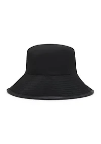 Laura Animal Printed Canvas Bucket Hat