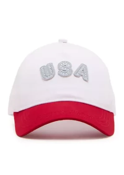 Colorblock Twill Cap