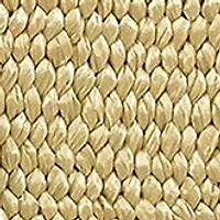 Stretchy Straw Wrapped Center Round Buckle Belt