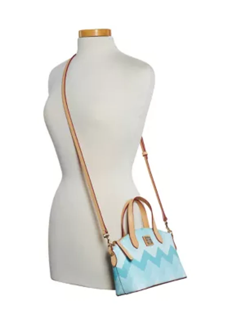 Chevron Ruby Crossbody Bag