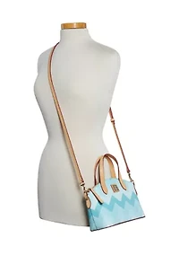 Chevron Ruby Crossbody Bag