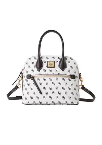 Gretta Signature Domed Satchel