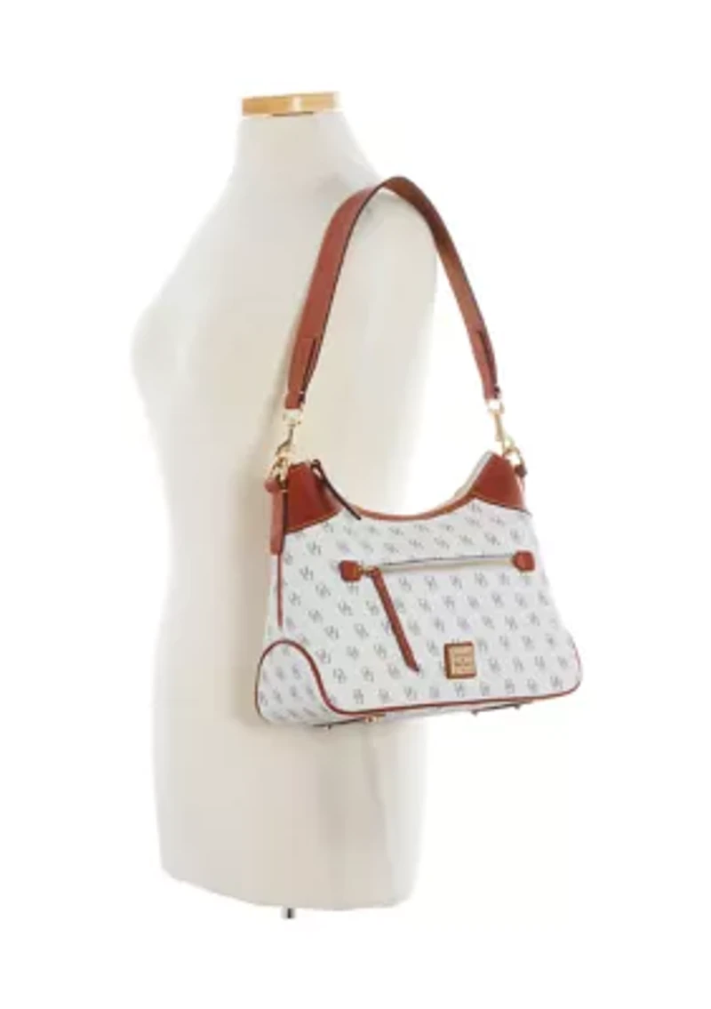 Pebble Leather Shoulder Bag