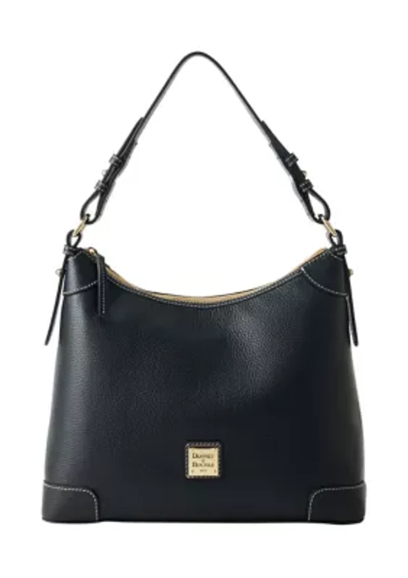 Lucca Leather Hobo Bag