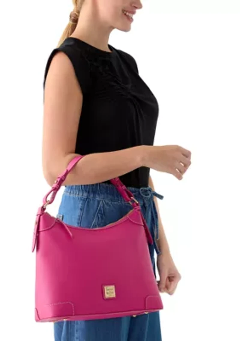 Lucca Leather Hobo Bag