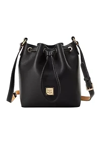 Lucca Leather Drawstring Crossbody