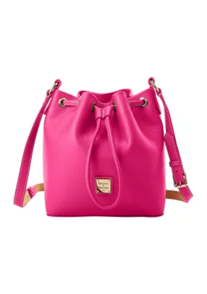 Lucca Leather Drawstring Crossbody