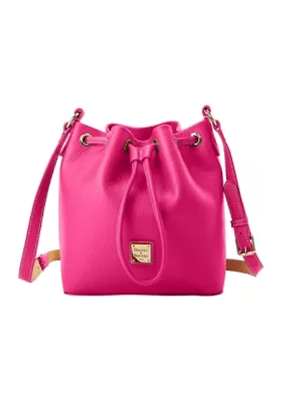 Lucca Leather Drawstring Crossbody