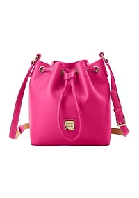 Lucca Leather Drawstring Crossbody