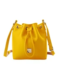 Lucca Leather Drawstring Crossbody