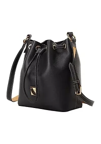 Lucca Leather Drawstring Crossbody