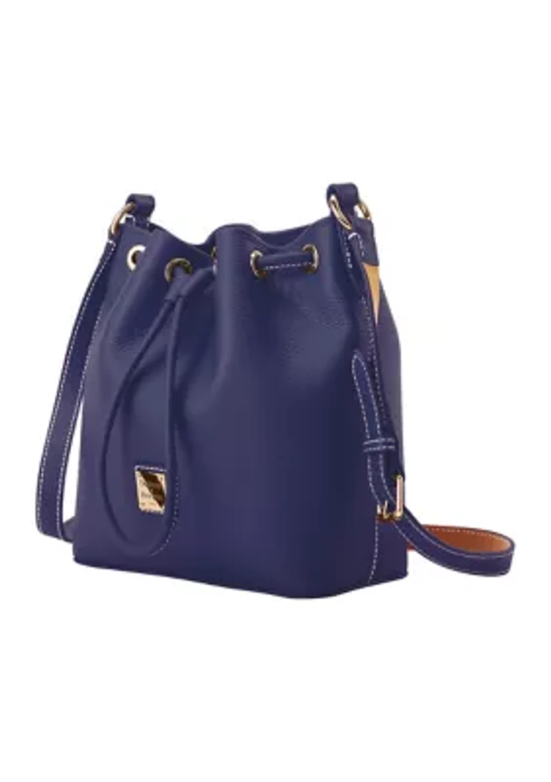 Lucca Leather Drawstring Crossbody