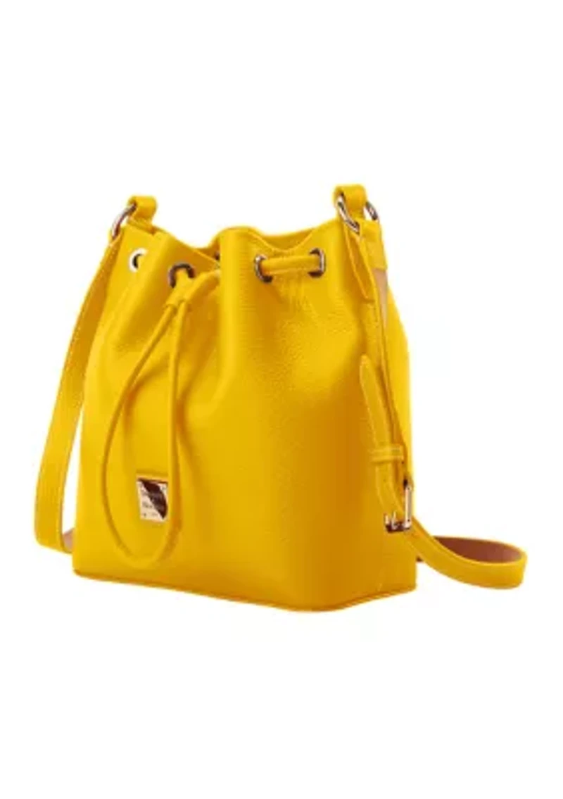 Lucca Leather Drawstring Crossbody