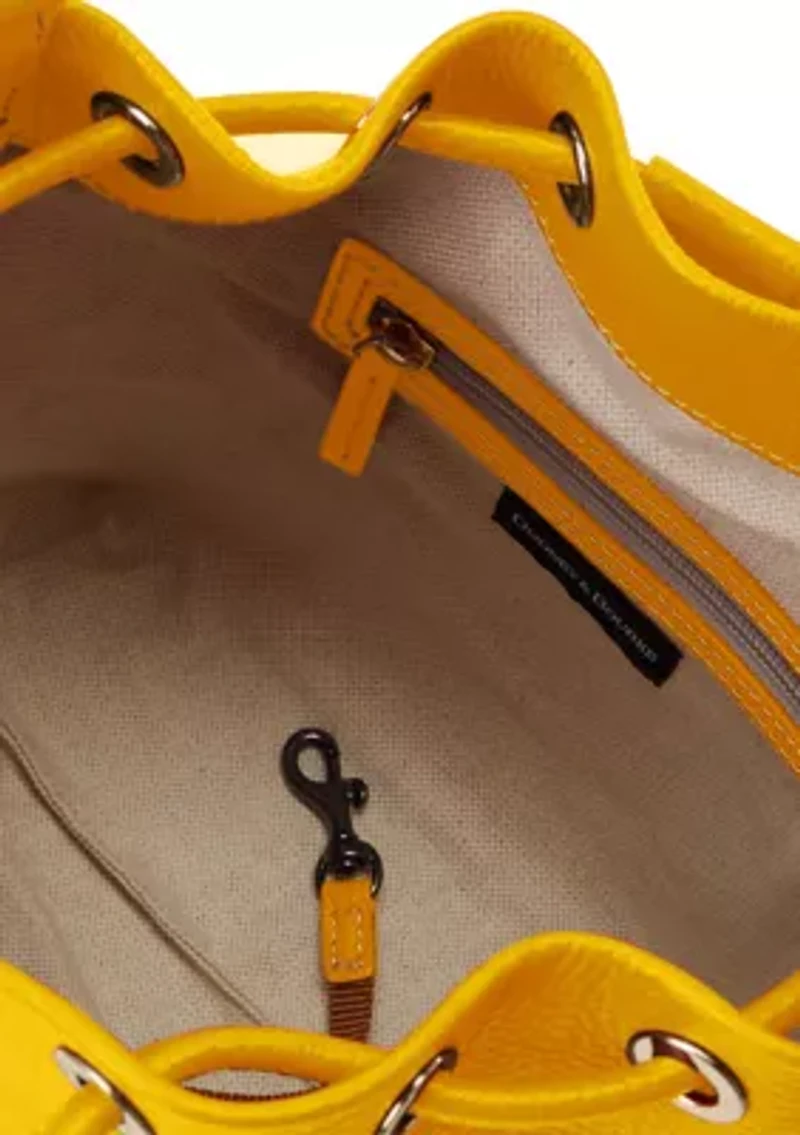 Lucca Leather Drawstring Crossbody