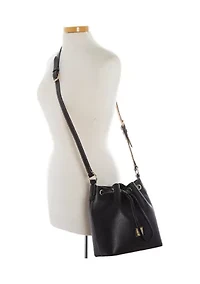 Lucca Leather Drawstring Crossbody