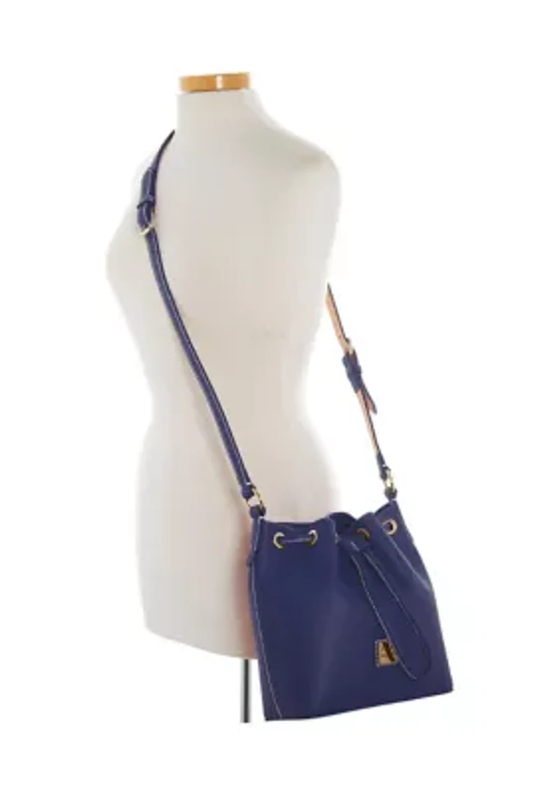 Lucca Leather Drawstring Crossbody