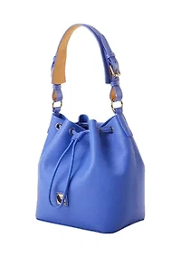 Lucca Leather Drawstring Shoulder Bag