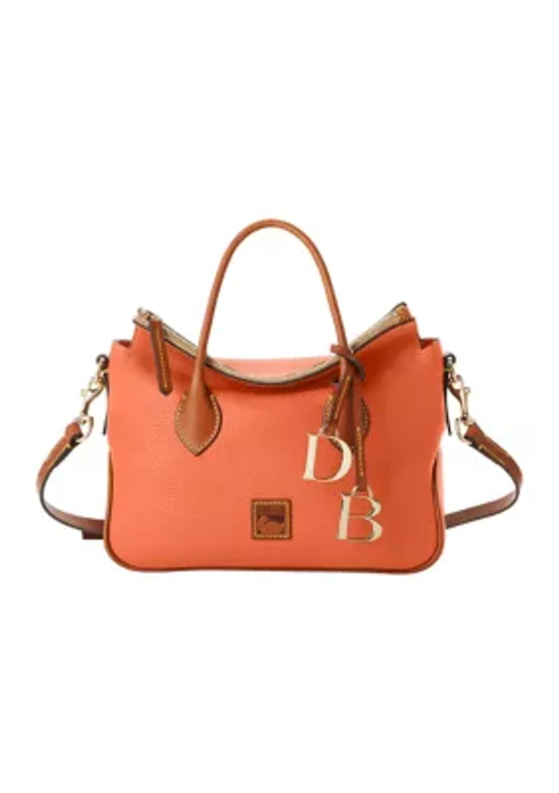 Pebble Leather Satchel