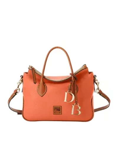 Pebble Leather Satchel