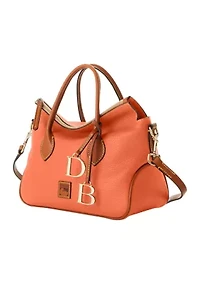 Pebble Leather Satchel
