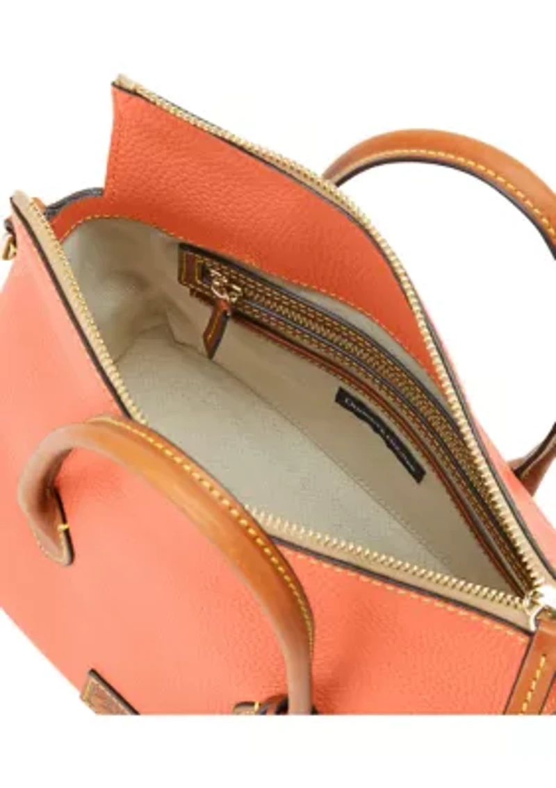 Pebble Leather Satchel