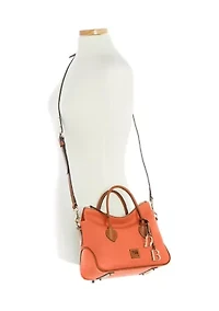 Pebble Leather Satchel