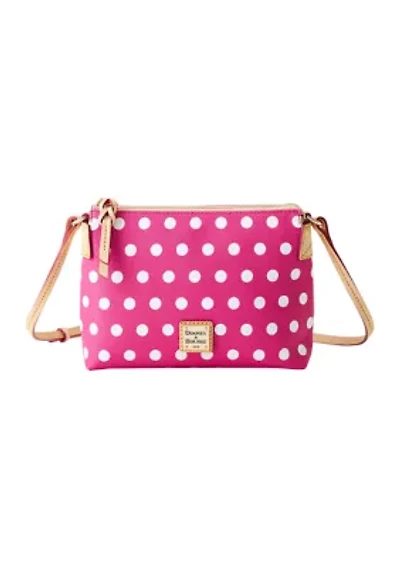 Polka Dot Crossbody Pouchette