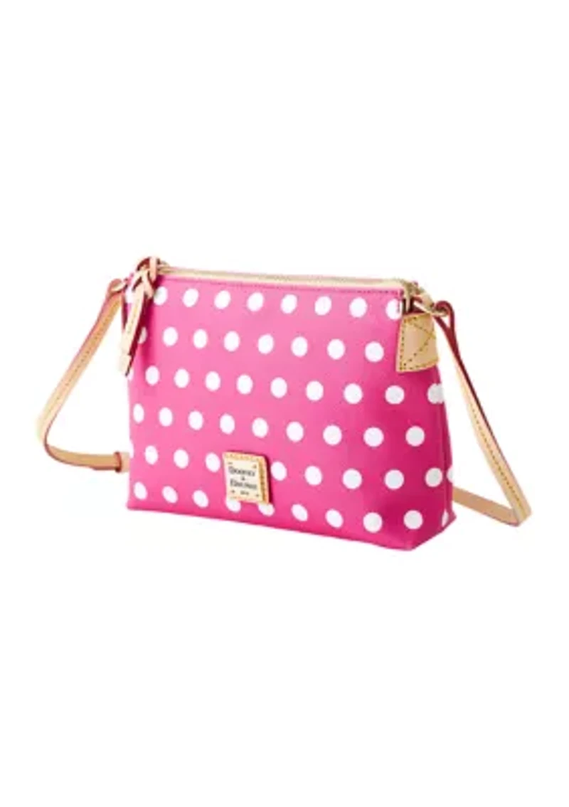 Polka Dot Crossbody Pouchette