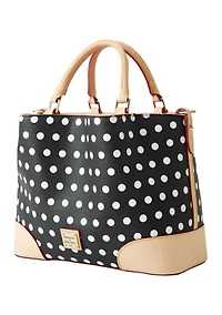 Polka Dot Brenna Satchel Bag
