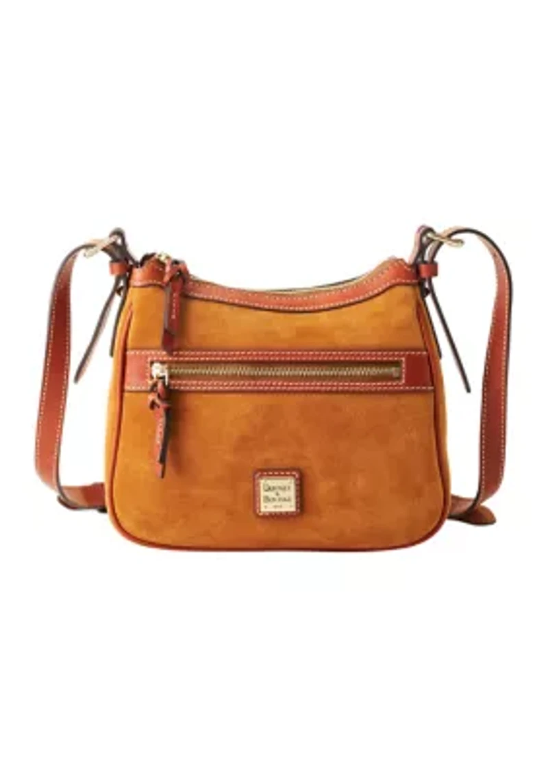 Suede Small Presley Crossbody Bag