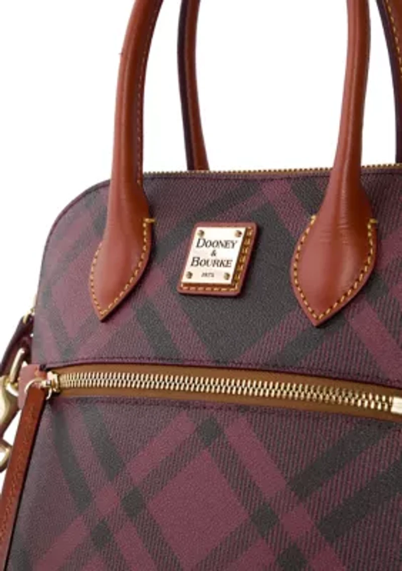 Domed Satchel Bag