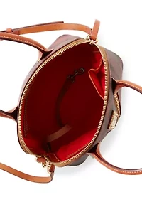 Domed Satchel Bag