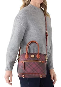 Domed Satchel Bag