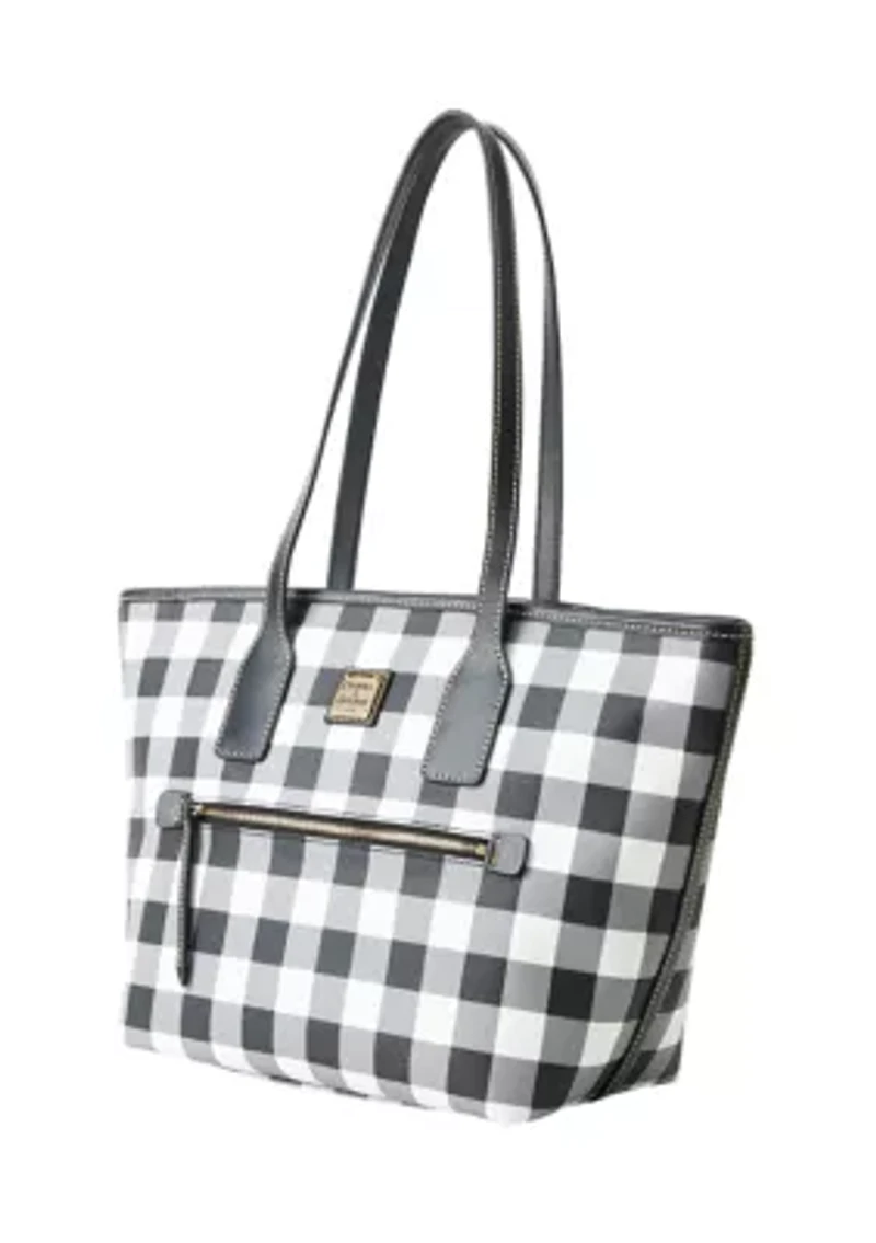 Checkered Small Tote