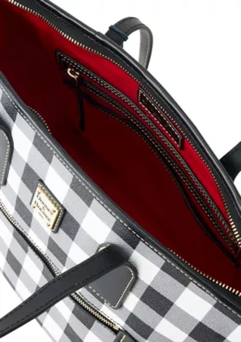 Checkered Small Tote