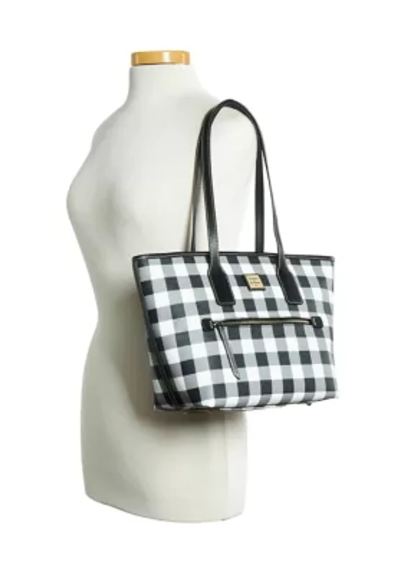 Checkered Small Tote
