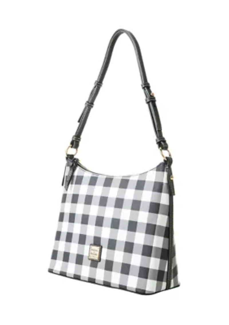 Tucker Check Hobo Bag
