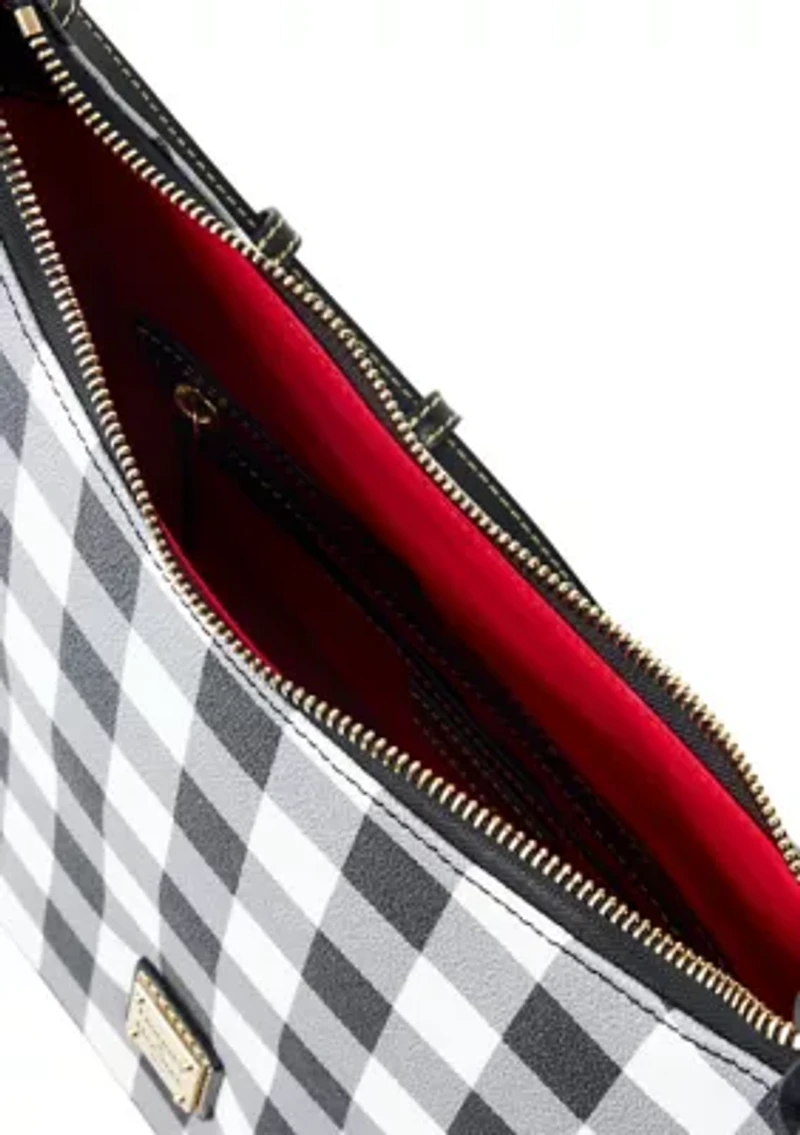 Tucker Check Hobo Bag