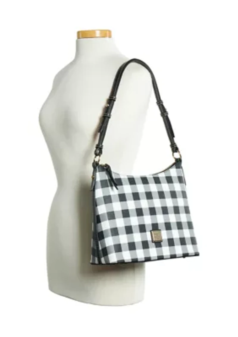 Tucker Check Hobo Bag