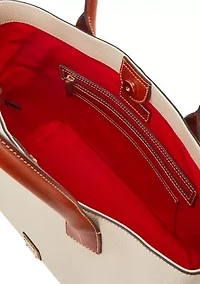 Pebble Leather Small Russle Tote