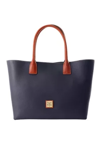 Pebble Leather Medium Russell Tote Bag