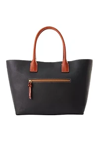 Pebble Leather Medium Russell Tote Bag