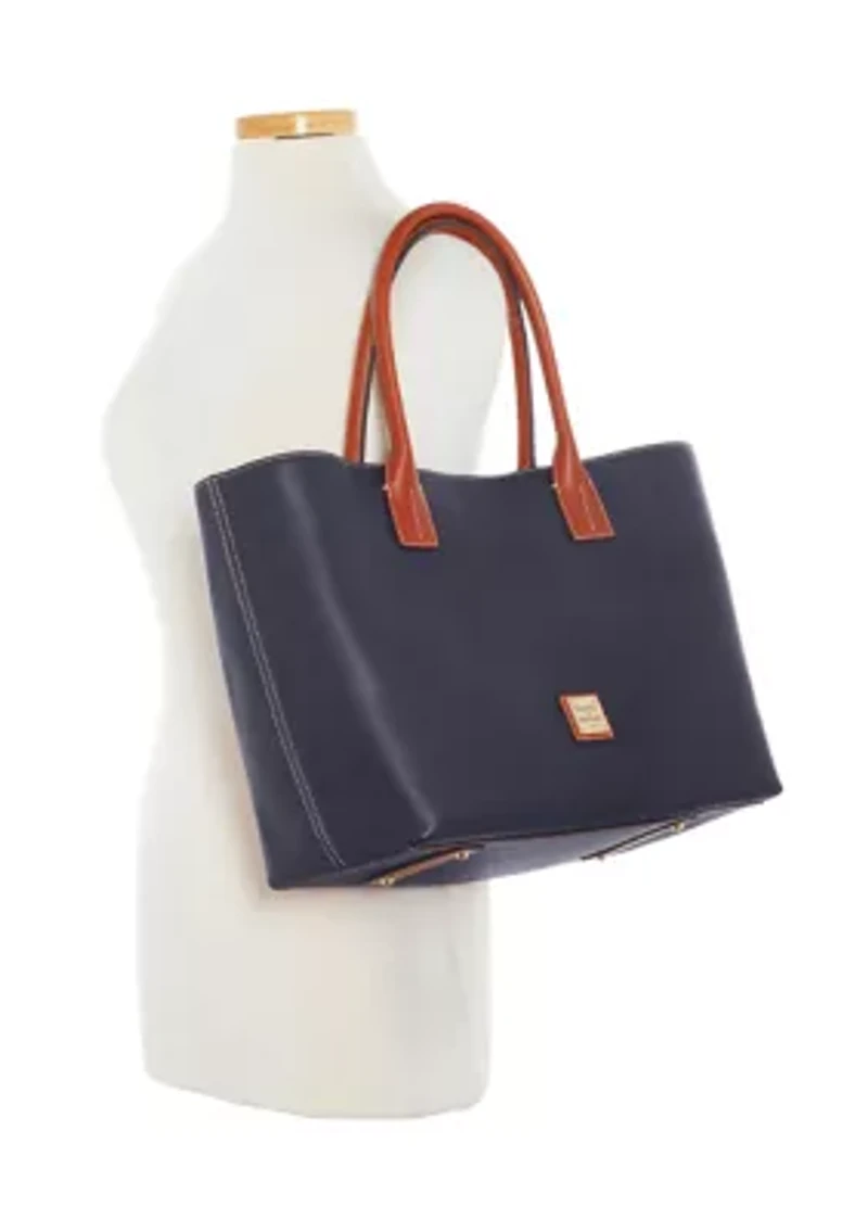 Pebble Leather Medium Russell Tote Bag