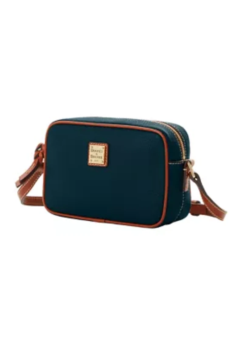 Pebble Grain Camera Crossbody Bag